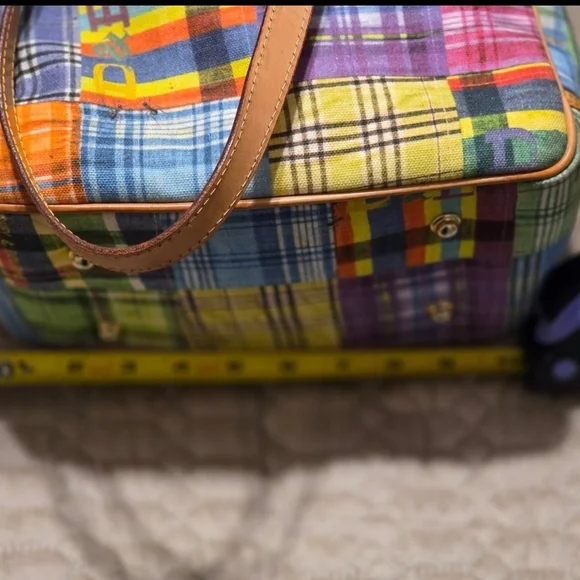 Dooney & Bourke Pinic Ants Collection Plaid Tote - Picture 5 of 10